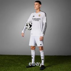 Adidas Real Madrid Third Authentic L/S Soccer Jersey Men's Small $160.00 IT5204