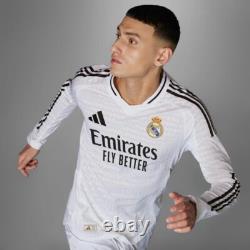 Adidas Real Madrid Third Authentic L/S Soccer Jersey Men's Small $160.00 IT5204