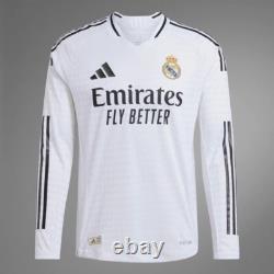 Adidas Real Madrid Third Authentic L/S Soccer Jersey Men's Small $160.00 IT5204