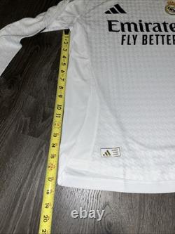Adidas Real Madrid Third Authentic Soccer Jersey Men's Large IT5204 Emirates