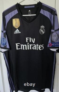Adidas Real Madrid Third Jersey 16/17 (Authentic / Player Issue / Adizero)