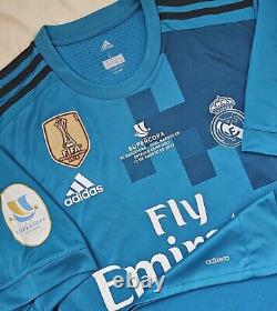 Adidas Real Madrid Third Jersey 17/18 (Authentic / Player Issue / Adizero)