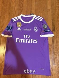 Adidas Real Madrid Toni Kroos#8 Champions League Final Jersey Medium Authentic