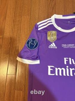 Adidas Real Madrid Toni Kroos#8 Champions League Final Jersey Medium Authentic