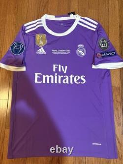 Adidas Real Madrid Toni Kroos#8 Champions League Final Jersey Medium Authentic