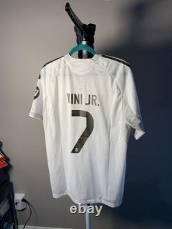 Adidas Real Madrid Vini Jr. #7 2024/25 Home Soccer Jersey