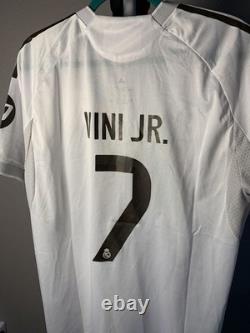Adidas Real Madrid Vini Jr. #7 2024/25 Home Soccer Jersey