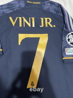 Adidas Real Madrid Vini Jr Authentic Jersey Size M