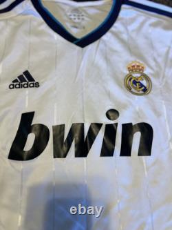 Adidas Real Madrid White 12/13 Jersey Long Sleeve Size Large Sergio Ramos