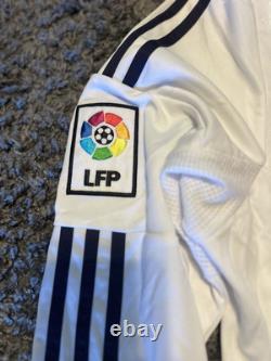 Adidas Real Madrid White 12/13 Jersey Long Sleeve Size Large Sergio Ramos