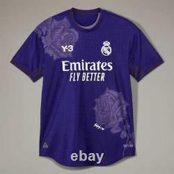 Adidas Real Madrid Y-3 2023/24 Fourth Authentic Jersey 4th Kit Men's Size 2XL