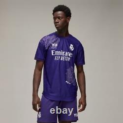 Adidas Real Madrid Y-3 2023/24 Fourth Authentic Jersey 4th Kit Men's Size 2XL