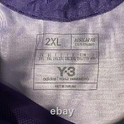 Adidas Real Madrid Y-3 2023/24 Fourth Authentic Jersey 4th Kit Men's Size 2XL