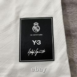 Adidas Real Madrid Y-3 Pre-Match White Jersey Men's Medium Yohji Yamamoto