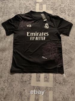 Adidas Real Madrid Y-3 Yohji Yamamoto Soccer Jersey Men's L Black
