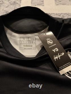 Adidas Real Madrid Y-3 Yohji Yamamoto Soccer Jersey Men's L Black