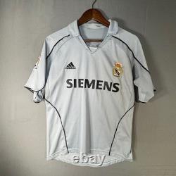 Adidas Real Madrid Zidane 5 2005 2006 Soccer Football Jersey Mens Size Medium
