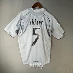 Adidas Real Madrid Zidane 5 2005 2006 Soccer Football Jersey Mens Size Medium