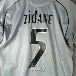Adidas Real Madrid Zidane 5 2005 2006 Soccer Football Jersey Mens Size Medium