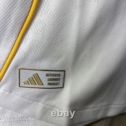 Adidas Real Madrid authentic long sleeve home jersey kit 25/26 Men's Small