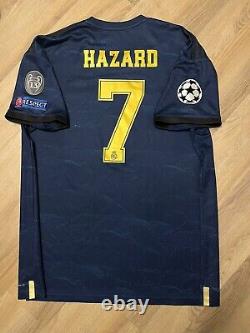 Adidas Real Madrid football Soccer Jersey #7 Hazard Size XXL