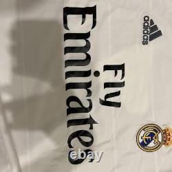 Adidas Real Madrid soccer Jersey Long Sleeve 2013/14 Ronaldo #7 Size S F/S