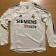 Adidas Real Madrid soccer Jersey Shirt L/S 04/05 Size S F/S Zidane Beckham