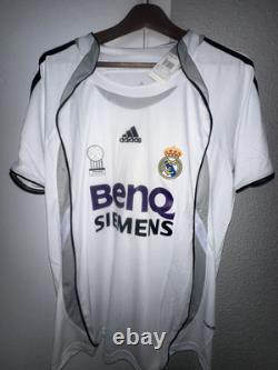 Adidas Retro Ronaldo Real Madrid 2006-07 Home Jersey Football Shirt M