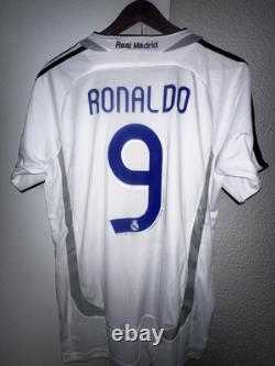 Adidas Retro Ronaldo Real Madrid 2006-07 Home Jersey Football Shirt M