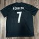 Adidas Ronaldo #7 Real Madrid 18/19 Away Jersey Large Only Cg0584 Navy Blue