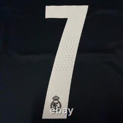 Adidas Ronaldo #7 Real Madrid 18/19 Away Jersey Large Only Cg0584 Navy Blue