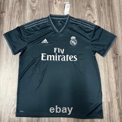 Adidas Ronaldo #7 Real Madrid 18/19 Away Jersey Xlarge Only Cg0584 Navy Blue