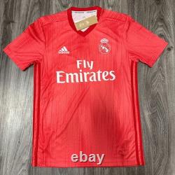 Adidas Ronaldo #7 Real Madrid 18/19 Third Jersey Mens Sizes Dp5445 Red Color