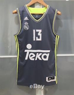 Adidas Sergio Rodriguez Real Madrid Basketball Jersey Fiba Eurobasket Spain Cska