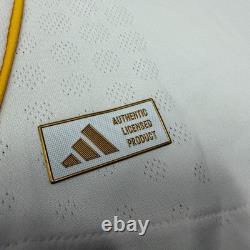 Adidas Ucl Real Madrid 25/26 Home Authentic Jersey Mens Medium White Color