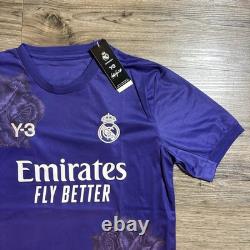 Adidas Y-3 Real Madrid 120 Aniversario Jersey Mens L Purple Soccer Licensed