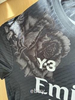 Adidas Y-3 Real Madrid 2023/24 Black Authentic Jersey size M Brand New