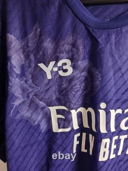 Adidas Y-3 Real Madrid 23/24 Special Edition Authentic Jersey Size S