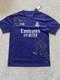 Adidas Y-3 Real Madrid Purple Short Sleeve Polyester Soccer Jersey Size L