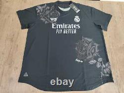 Adidas Y-3 x Real Madrid 4th HEAT. RDY Men's Jersey IN4275 goalkeeper camiseta