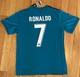 Adidas jersey 2017-2018 Real Madrid Ronaldo, #7, size L, blue, new with tag