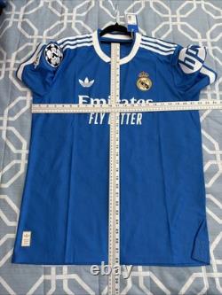 Alexander-Arnold #12 Mens LARGE Adidas Real Madrid Third Authentic UCL Jersey