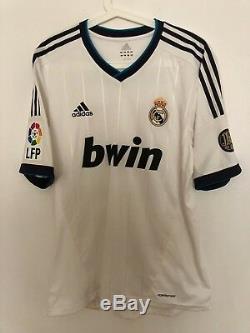 Alonso2013/01/12 Real Madrid Vs Osasuna La Liga Match Worn Dirty Shirt Jersey