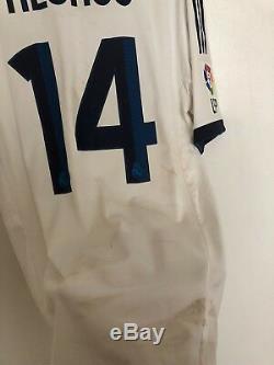 Alonso2013/01/12 Real Madrid Vs Osasuna La Liga Match Worn Dirty Shirt Jersey