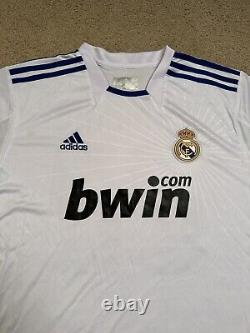 Angel Di Maria Adidas Real Madrid 2010 2011 Shirt Jersey Soccer Football Size XL