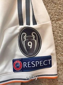 Angel Di Maria Match Worn Real Madrid Champions League Jersey