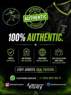 Arda Guler #15 Mens MEDIUM Adidas Real Madrid Third Authentic UCL Jersey
