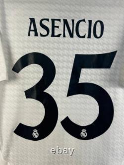 Asencio Real Madrid Jersey AUTHENTIC Home Football Shirt 2024 Adidas Men SZ L
