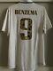 Authentic 2022-23 Real Madrid jersey with Benzema Ballon d'Or printing Large