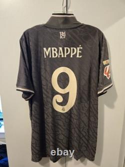 Authentic 2024-25 ADIDAS Real Madrid Jersey Mbappe #9 XL NWT